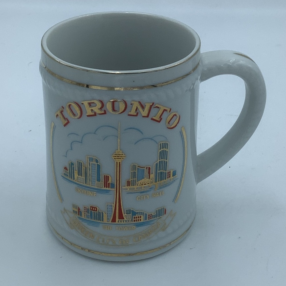 Vintage Toronto Queen City of Canada Souvenir Mug